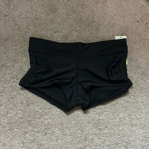 Black Target Spandex Activewear Shorts